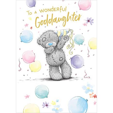 Wonderful Goddaughter Me to You Bear Birthday Card